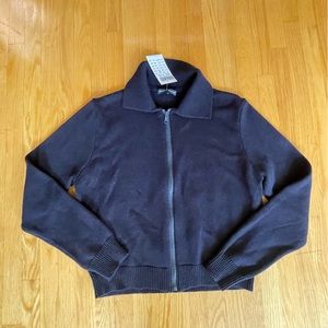 Brandy Melville Navy Zip Up Paola